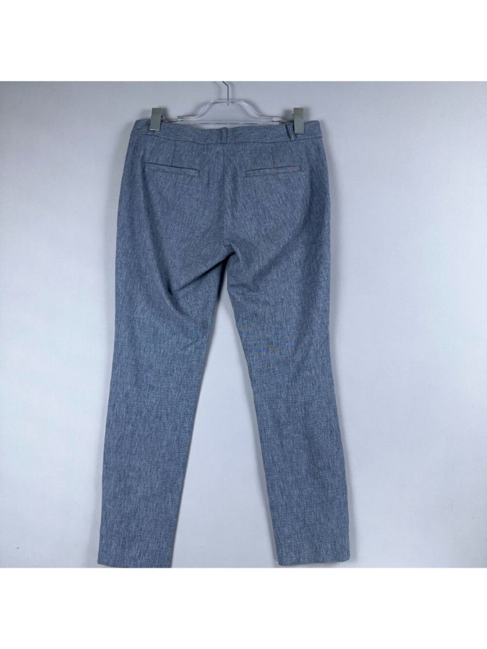 Banana Republic Sloan Ankle Pants Size 6 Large Blue Light Wash Stretch - Picture 3 of 13